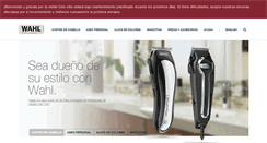 Desktop Screenshot of espanol.wahlclipper.com